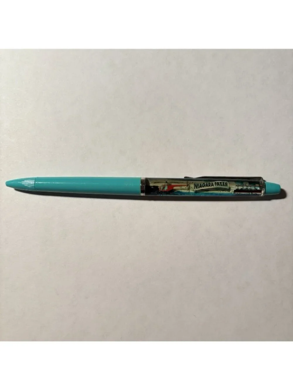 Niagara Falls New York Canada Floaty Pen Sightseeing Helicopter Moves Souvenir